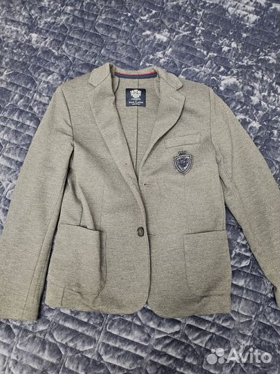Пиджак на мальчика 146