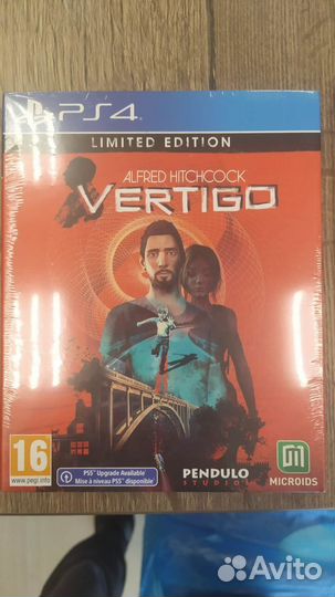 Alfred hitchcock vertigo - limited edition PS4, Р