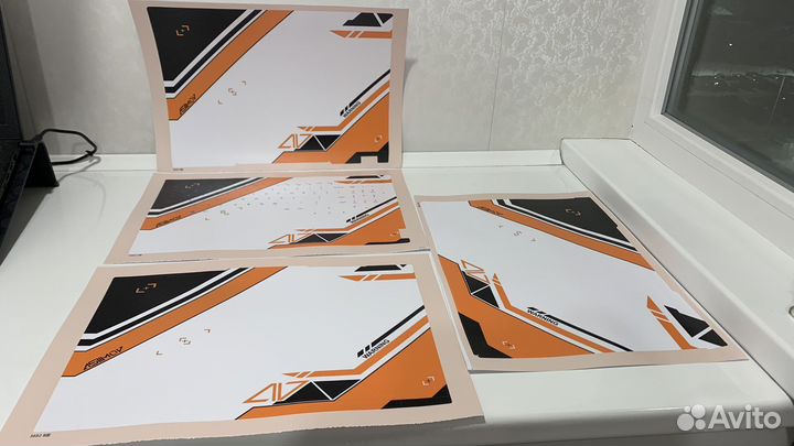 Lenovo legion 5 PRO виниловые защитные наклейки