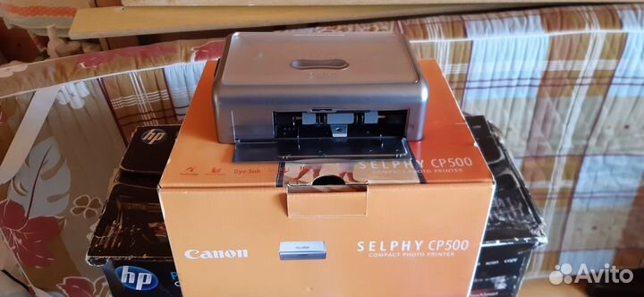 Компактный принтер печати фотографий canon cp500