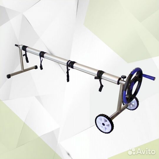 Сматывающее устройство для плавающего покрывала ба