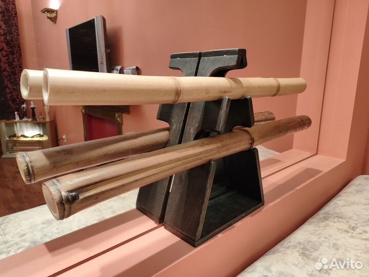 Бамбуковые палки для массажа