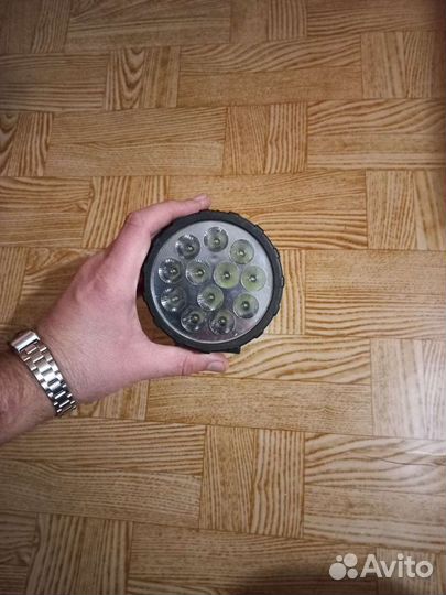 Фонарь светодиодный аккумуляторный космос Accu9199