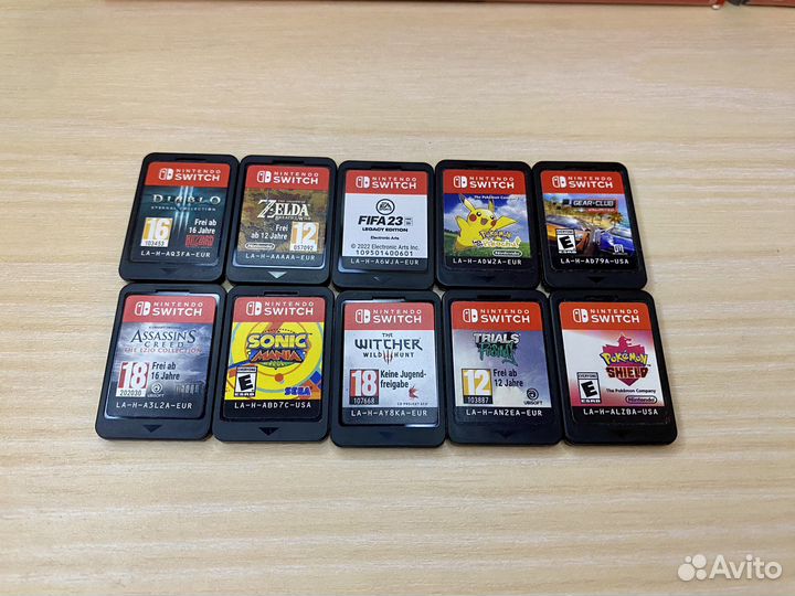 Игры для Nintendo switch