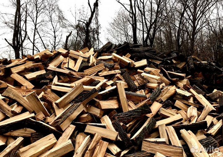 Дрова подсушенные