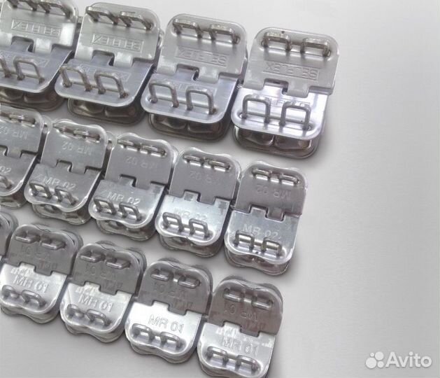 Механические соединения (скобочные замки)