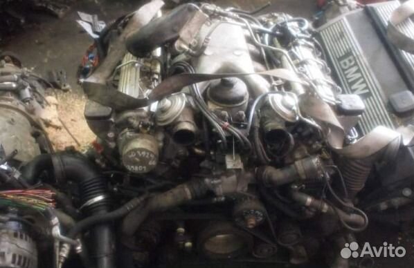 Двигатель BMW 7 E38 4.0 Турбо - Дизель 398D1 M67