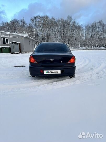 Kia Spectra 1.6 МТ, 2007, 198 000 км