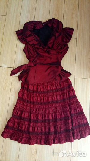 Костюм блуза+юбка