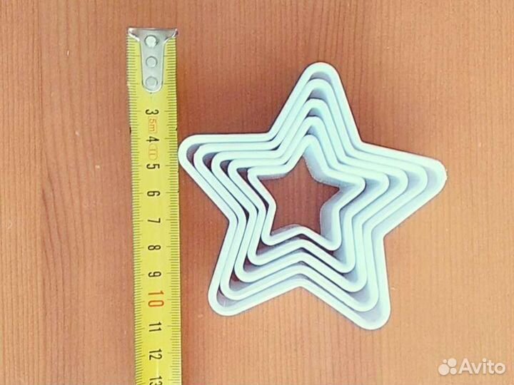 Формы для печенья звезда 5 штук Mayer boch