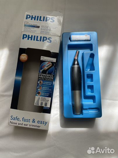 Триммер для носа и ушей Philips