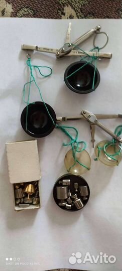 Ювелирные весы с гирьками