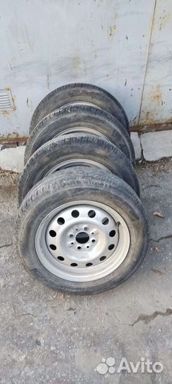 Якохама 185.60.14 на штампах Ваз