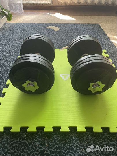 Гантели разборные torneo