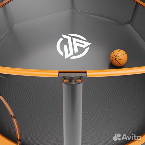 Батут Jump Power 12 ft Pro Inside Basket Orange