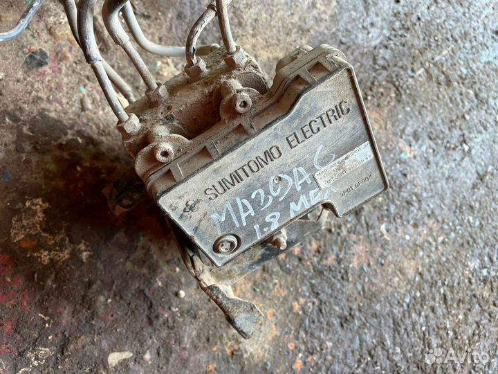 Блок абс abs мазда 6 gg 1.8