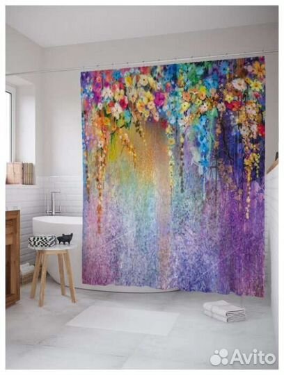 Штора (занавеска) для ванной