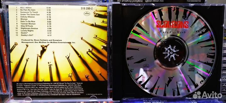 Scorpions - Face The Heat - 1993 / CD