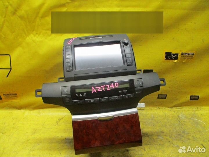 Блок управления климатконтроля на Toyota Premio AZ