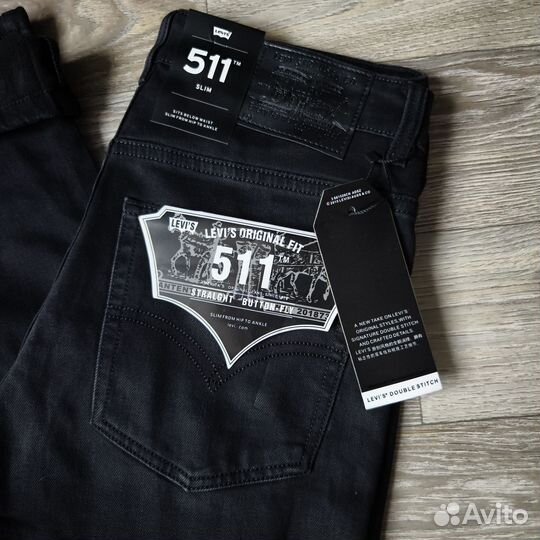 Джинсы Levi's 511 утеплённые