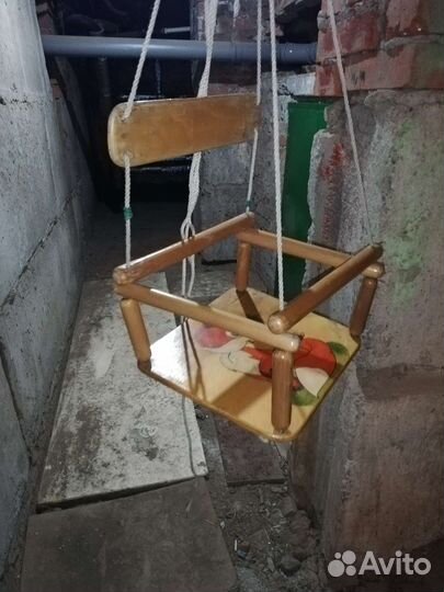 Детская качелька подвесная