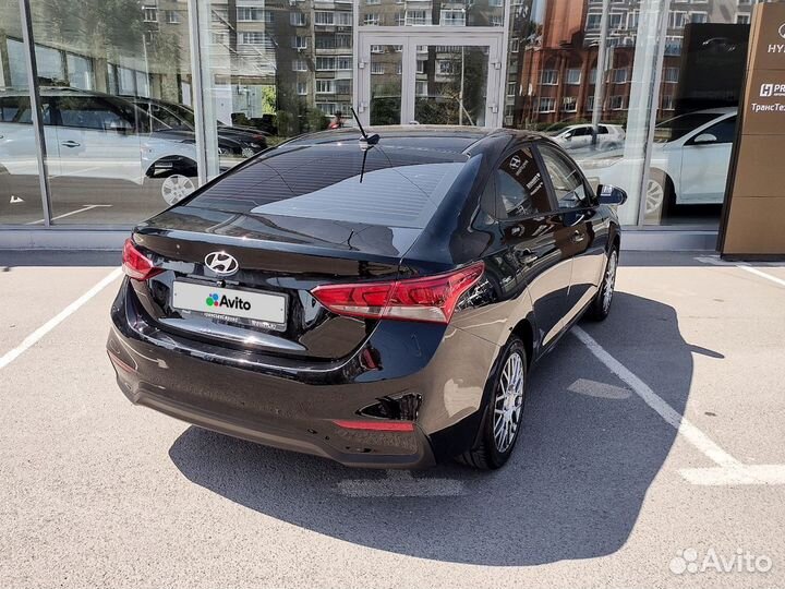 Hyundai Solaris 1.6 AT, 2018, 78 218 км