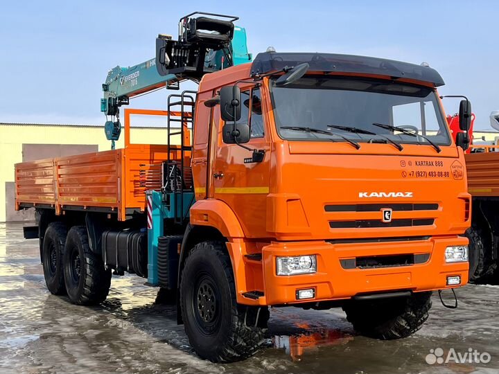 КамАЗ 43118 с КМУ, 2021