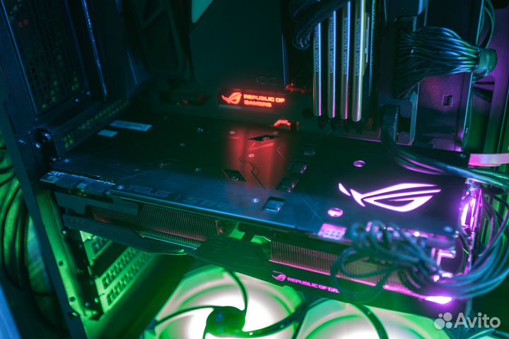 Видеокарта Asus rog strix gtx 1080 ti