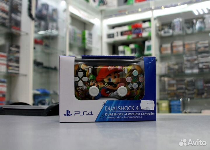 Dualshock 4 Mario (реплика)