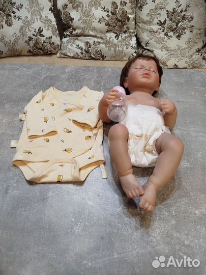 Кукла реборн силиконовая