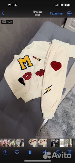 Спортивный костюм для девочки