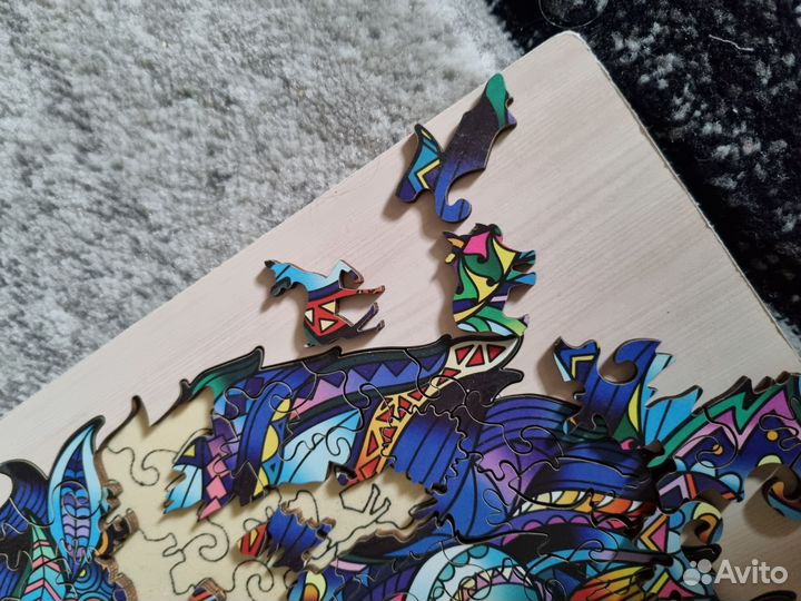 Деревянные пазлы