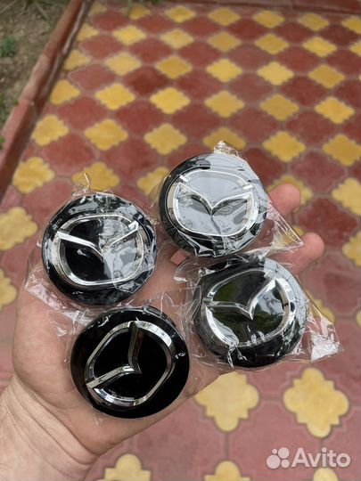 Колпачки на литые диски Mazda