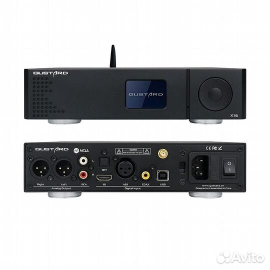 Цап Gustard DAC-X16