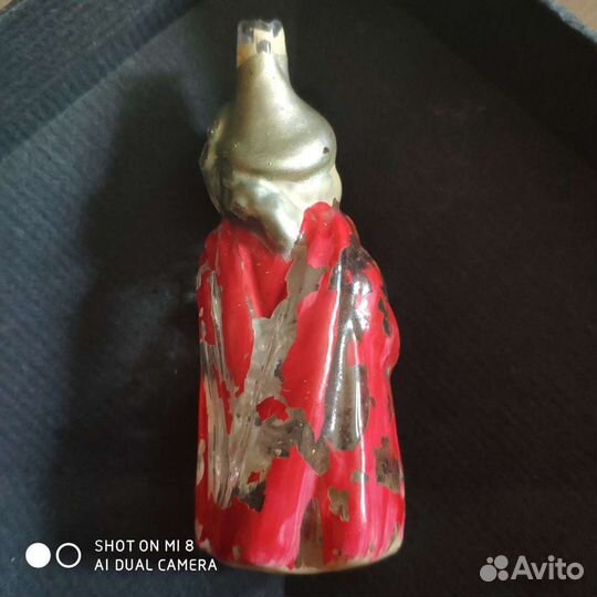 Кот в сапогах ёлочная игрушка антиквариат редчайша