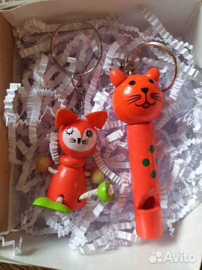 Детский набор брелок и свисток