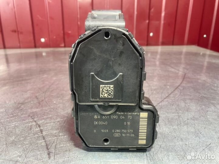 Заслонка дроссельная Mercedes C-Class W205 OM651