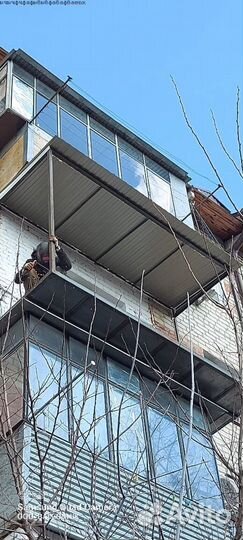 Остекление балкона/Отделка с бесплатным замером