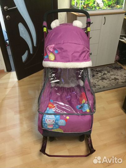 Санки коляска ника 7 2