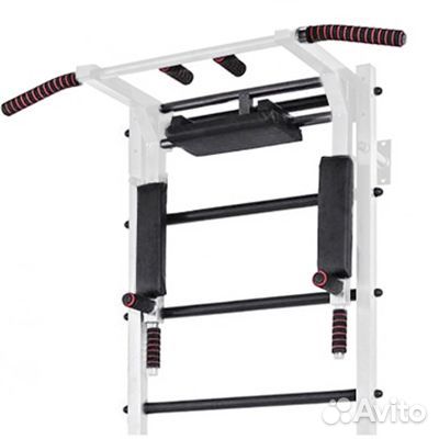 Навесной турник 3в1 на шс, белый