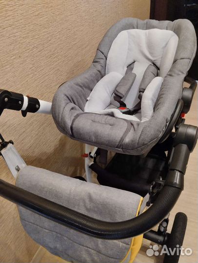 Коляска 3 в 1 adamex