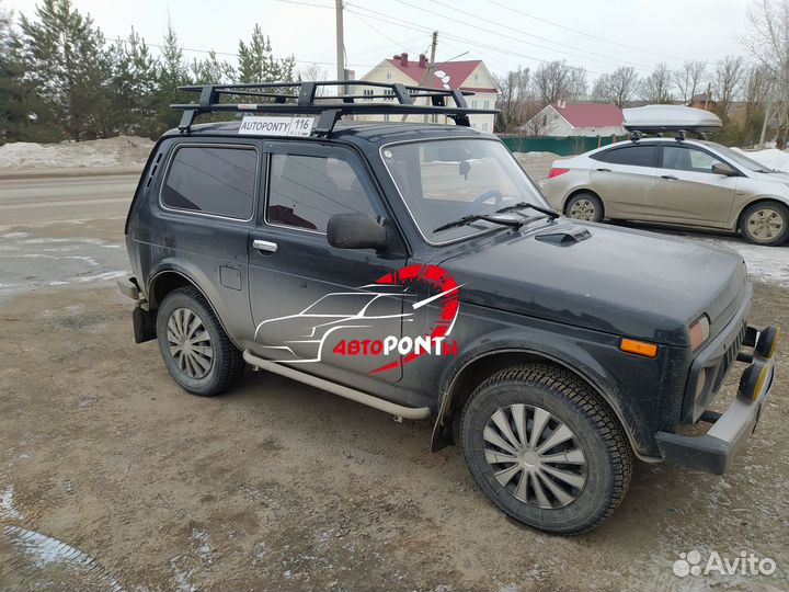 Багажник экспедиционная корзина Лада 2121 Нива 4х4