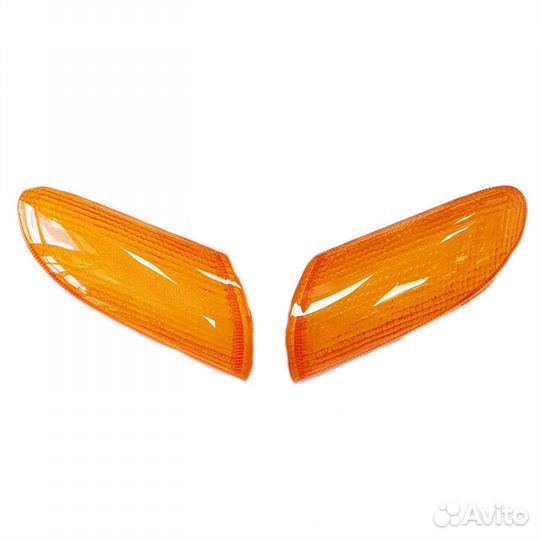 Стекла поворотников оранж Suzuki Lets 2 NEW перед