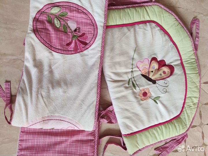 Бортики в детскую кроватку Arya Home