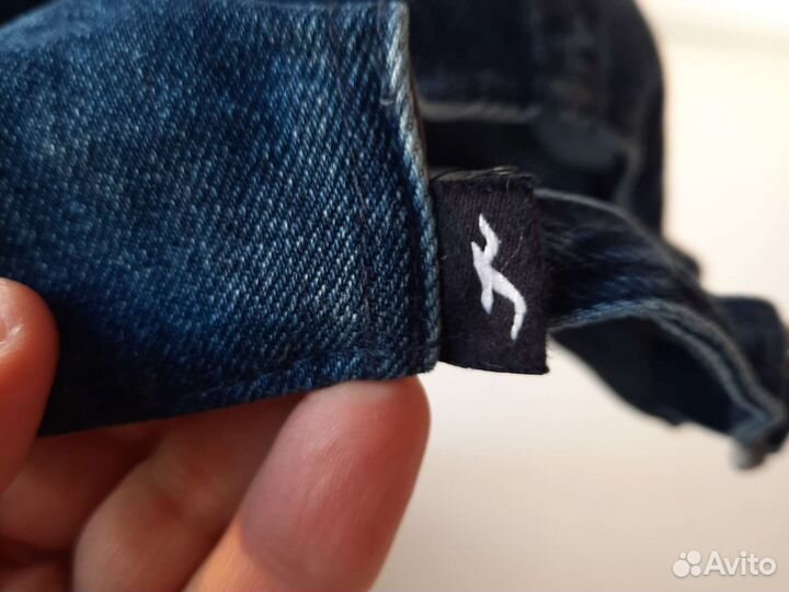 Бейсболка мужская джинсовая США Ноllister унисекс