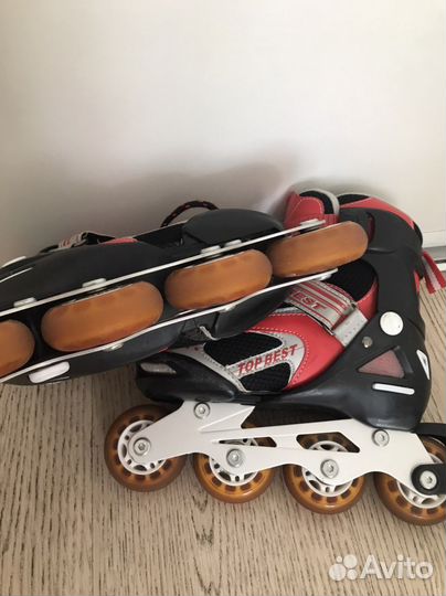 Коньки роликовые, детские, раздвижные
