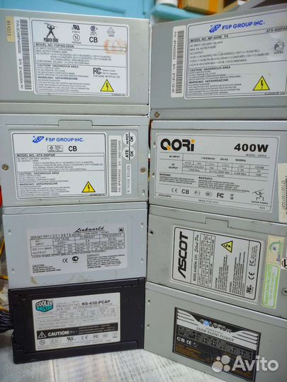 Блоки питания пк 350w 400w 450w fsp powerman