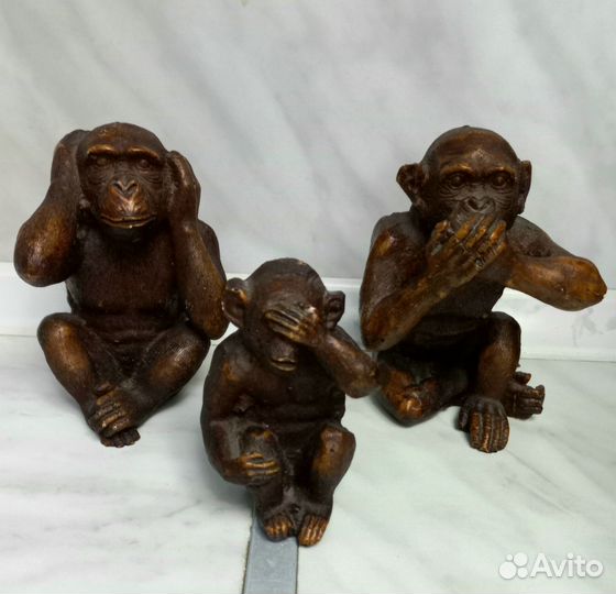 Статуэтки 3 обезьянки