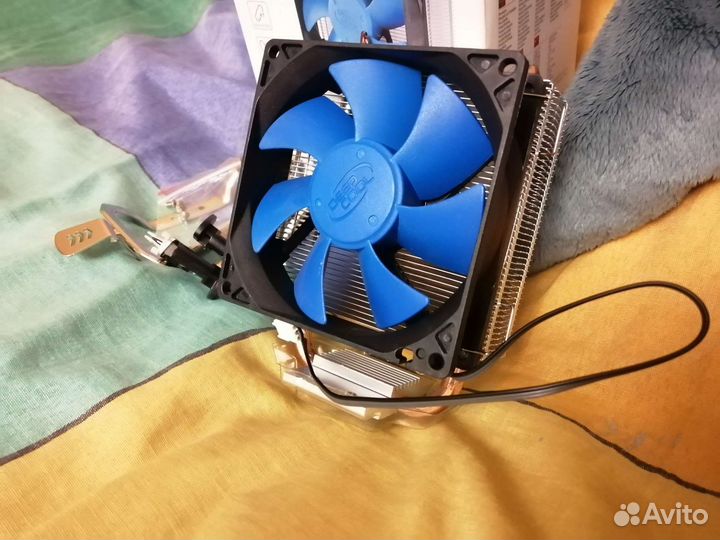 Кулер для процессора DeepCool 775/1155/am3+ медный
