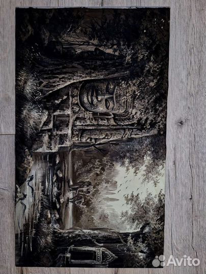 Картина маслом на холсте пейзаж